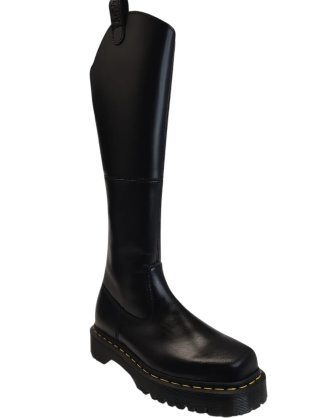 New Dr. Martens Women's Amaayah Hi Leather Bex Riding Boots Knee High Size 6